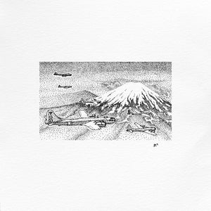 Mt Fuji 1945 Print-Beauy Art