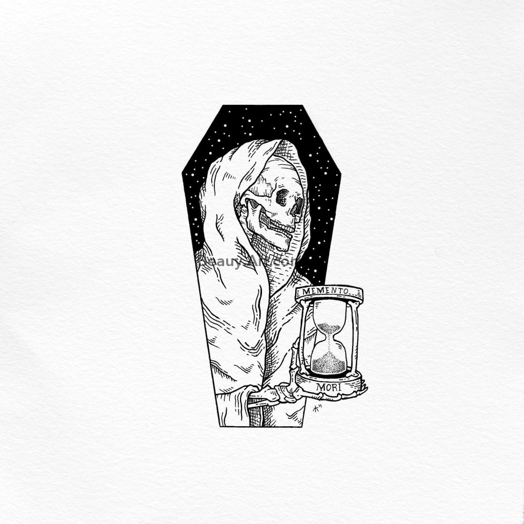 Memento Mori Print-Beauy Art